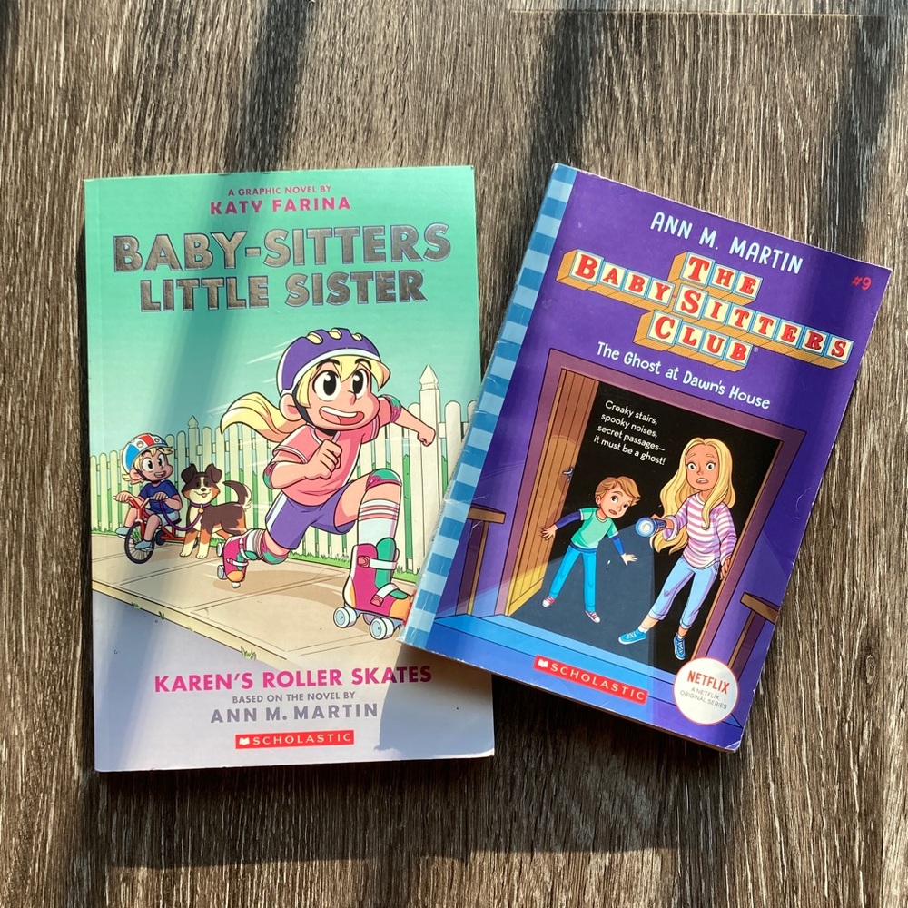 Scholastic The Baby Sitters Club Books 2piece Set